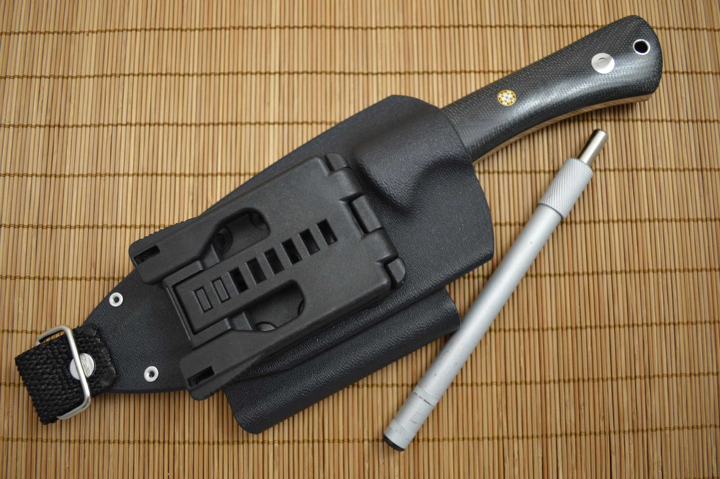 Kevin Hoffman KLH "Urban Kukri" Fixed Blade, Kydex Sheath, Tek-Lok (SOLD)