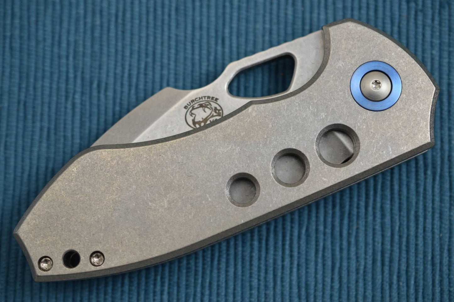 Michael Burch V4 Burchtree Bladeworks Frame-Lock Folding Knife (SOLD)
