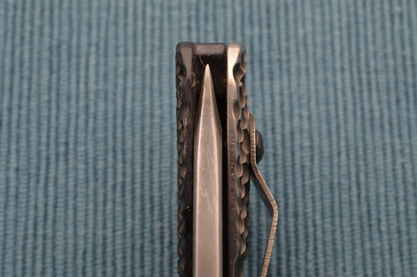 Mick Strider Custom XL SMF DGG Frame-Lock Folding Knife (SOLD)