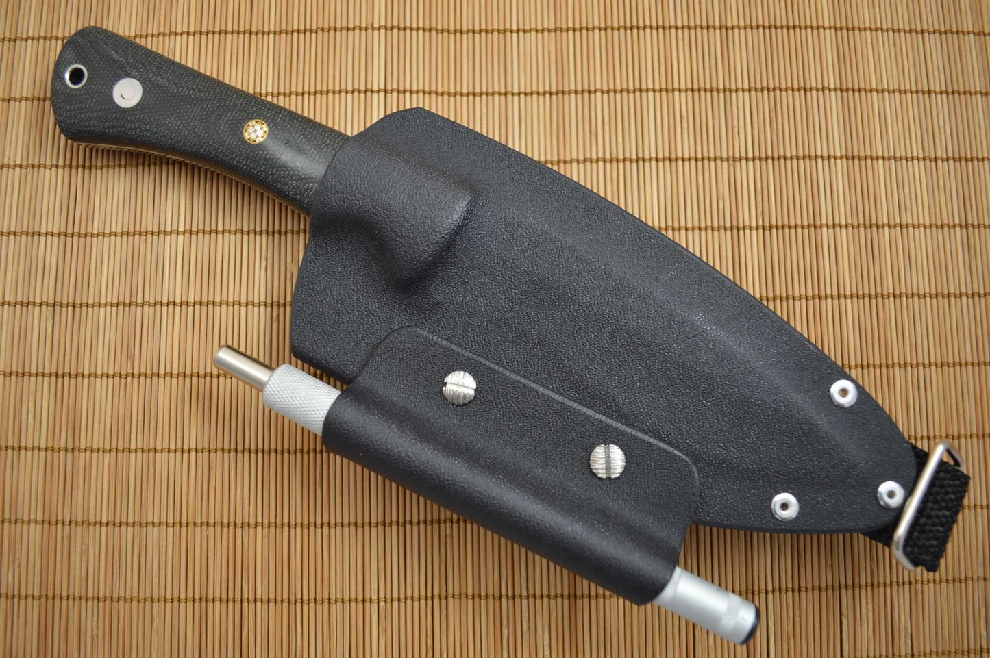 Kevin Hoffman KLH "Urban Kukri" Fixed Blade, Kydex Sheath, Tek-Lok (SOLD)