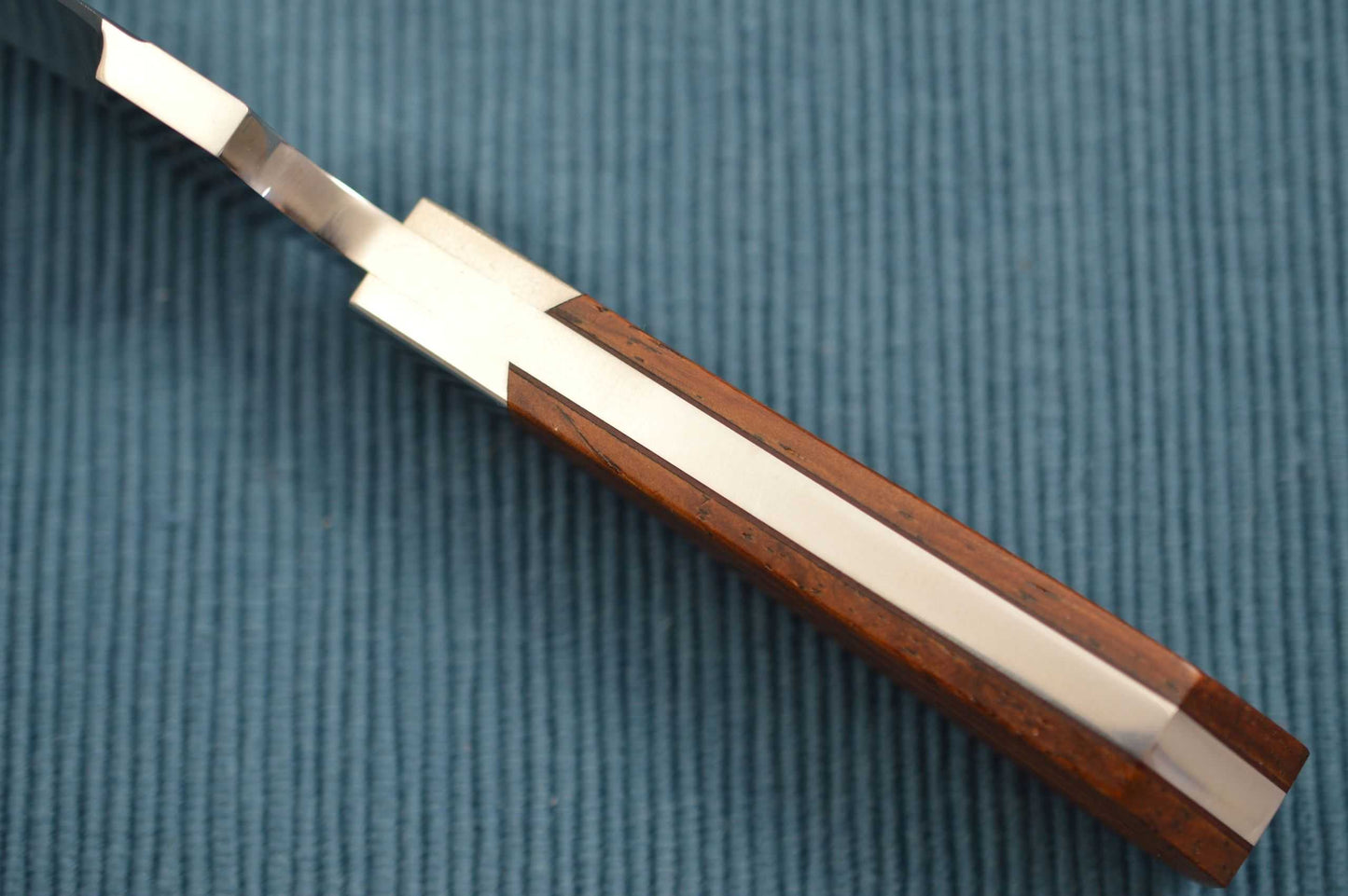 Dick Atkinson Custom Handmade Chisel Ground Fixed Blade Dagger (SOLD)