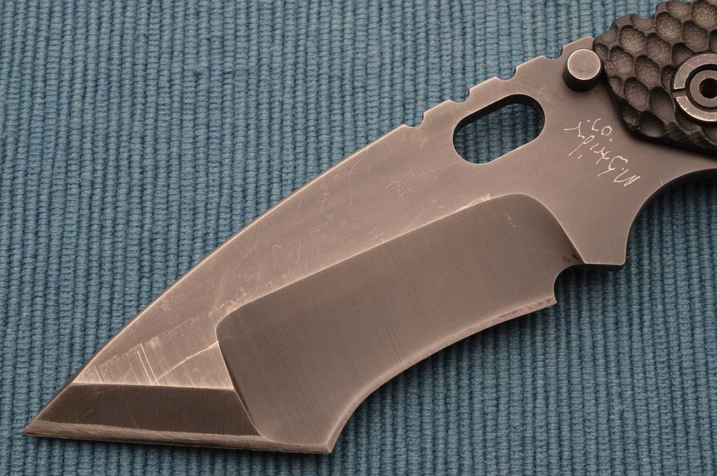 Mick Strider Custom XL SMF DGG Frame-Lock Folding Knife (SOLD)