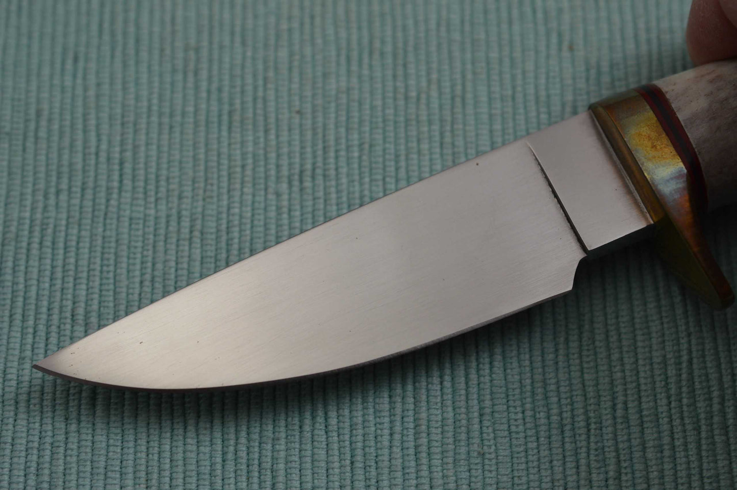 Larry Fuegen, M.S. Crown Stag Hunter, Tooled Leather Sheath (SOLD)