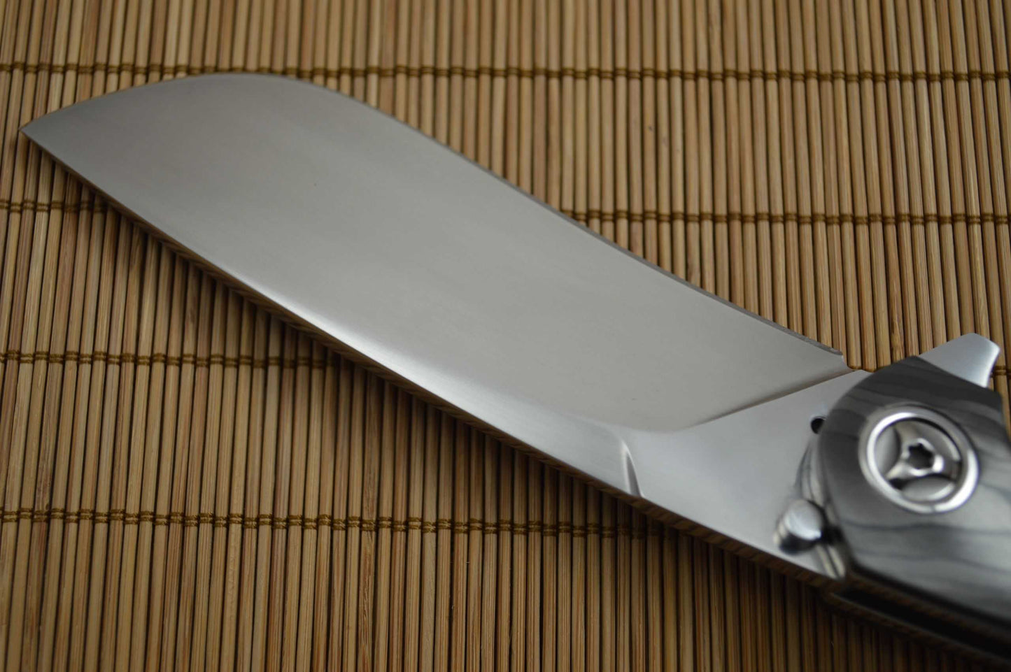 Black Snow Customs, Nati Amor, Full Size SABOTAGE Flipper, Carbon Fiber Scales (SOLD)