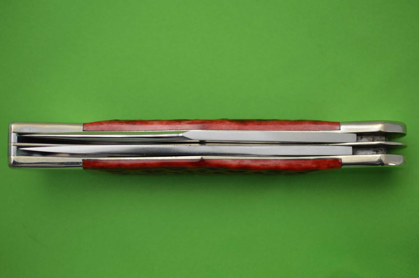 Robert Enders Large Two-Blade Folding Hunter, Jigged Bone, Slip-Joint Knife (TRADED)