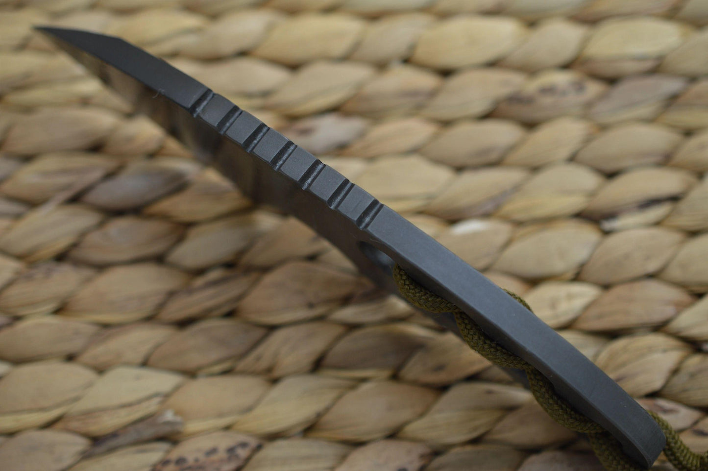 G.H.K. "Pocket Razor" Fixed Blade Neck Knife (SOLD)