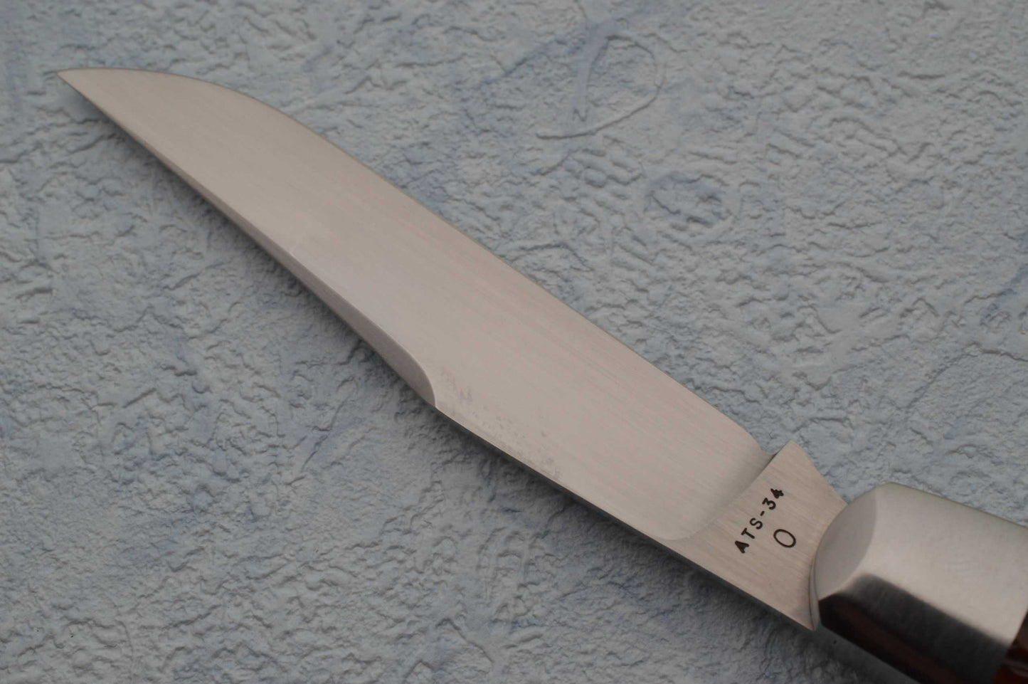 Tony Bose Prototype MUSKRAT Number "0", Vintage Brown Jigged Bone