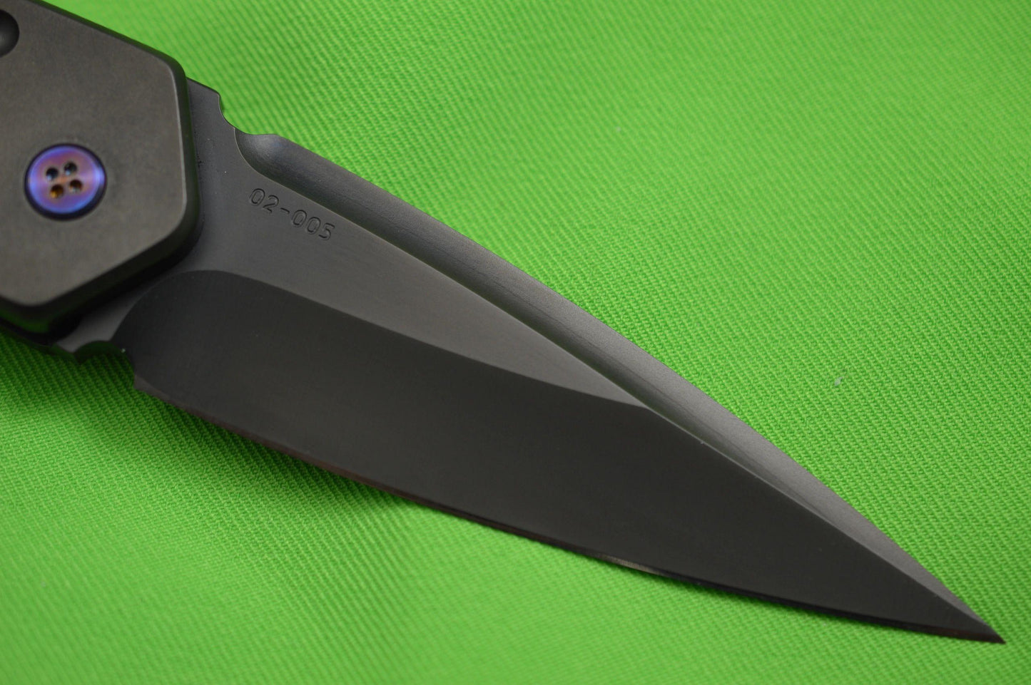 Medford Knife and Tool Blacked Out NOSFERATU Auto Folder