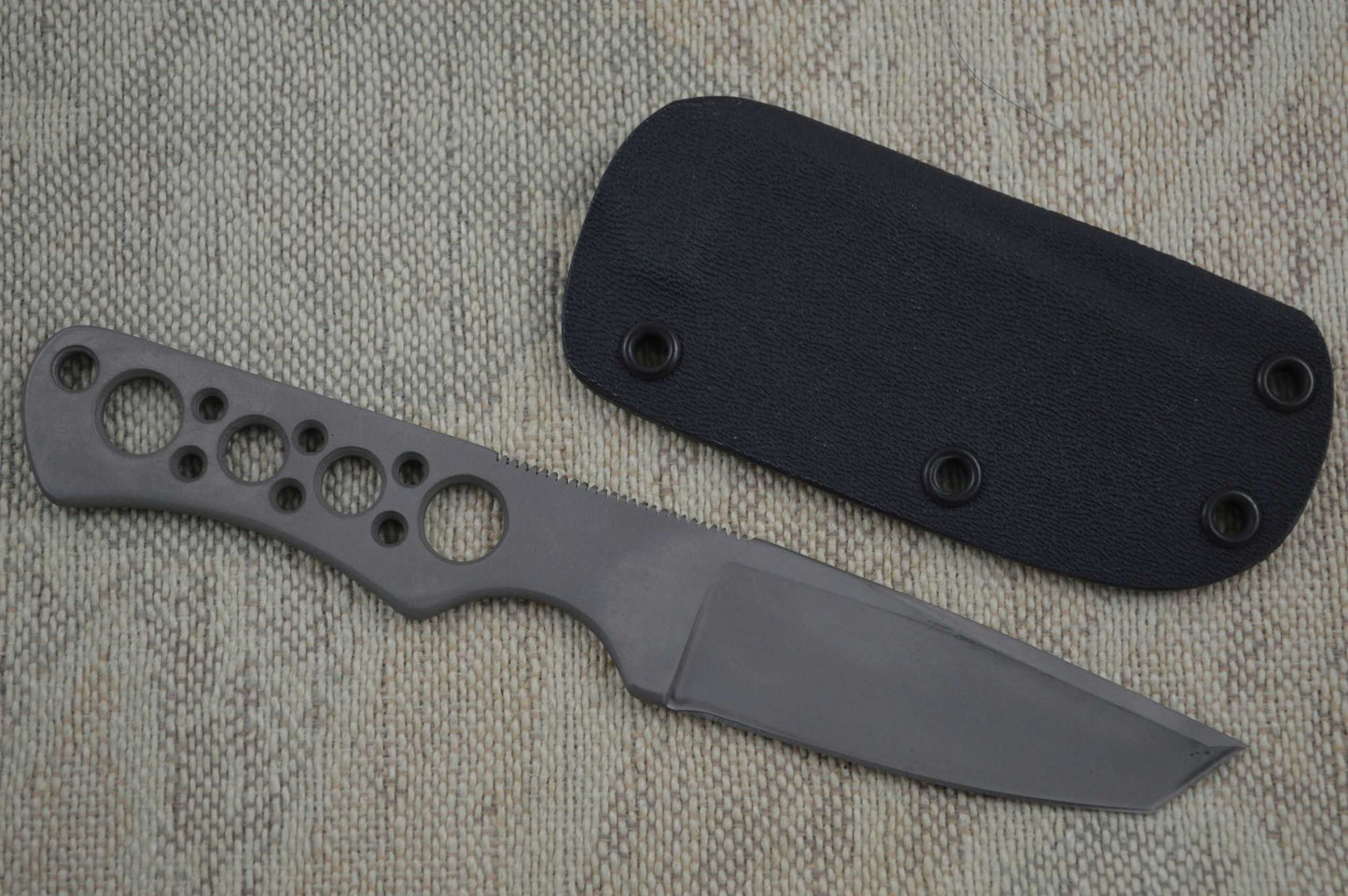 Pat Crawford Tanto Neck Knife (SOLD)