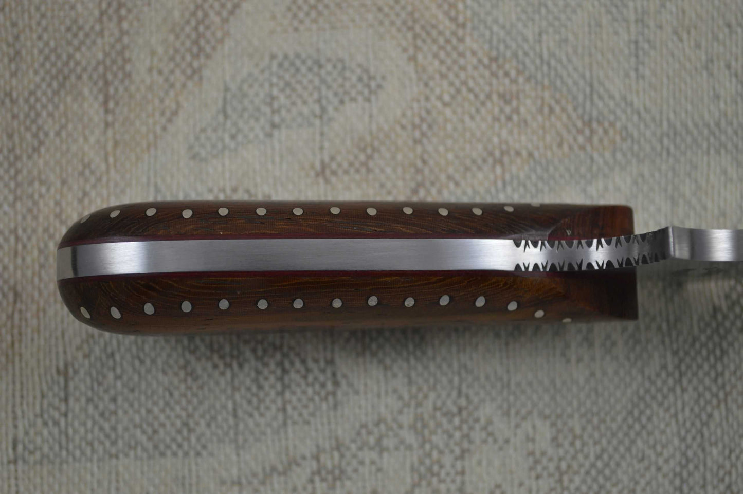 Dick Atkinson Custom Handmade Fixed Blade Fighting Knife (SOLD)