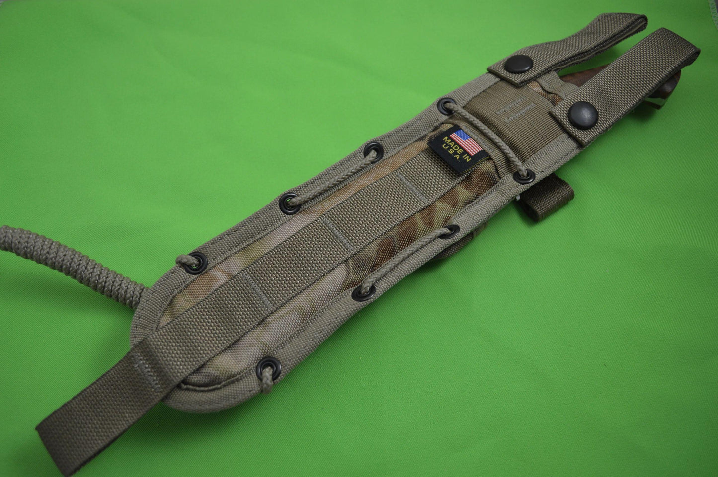 James Scroggs "On Your Six Fighter", American Black Walnut Handle, Spec-Ops Sheath (SOLD)