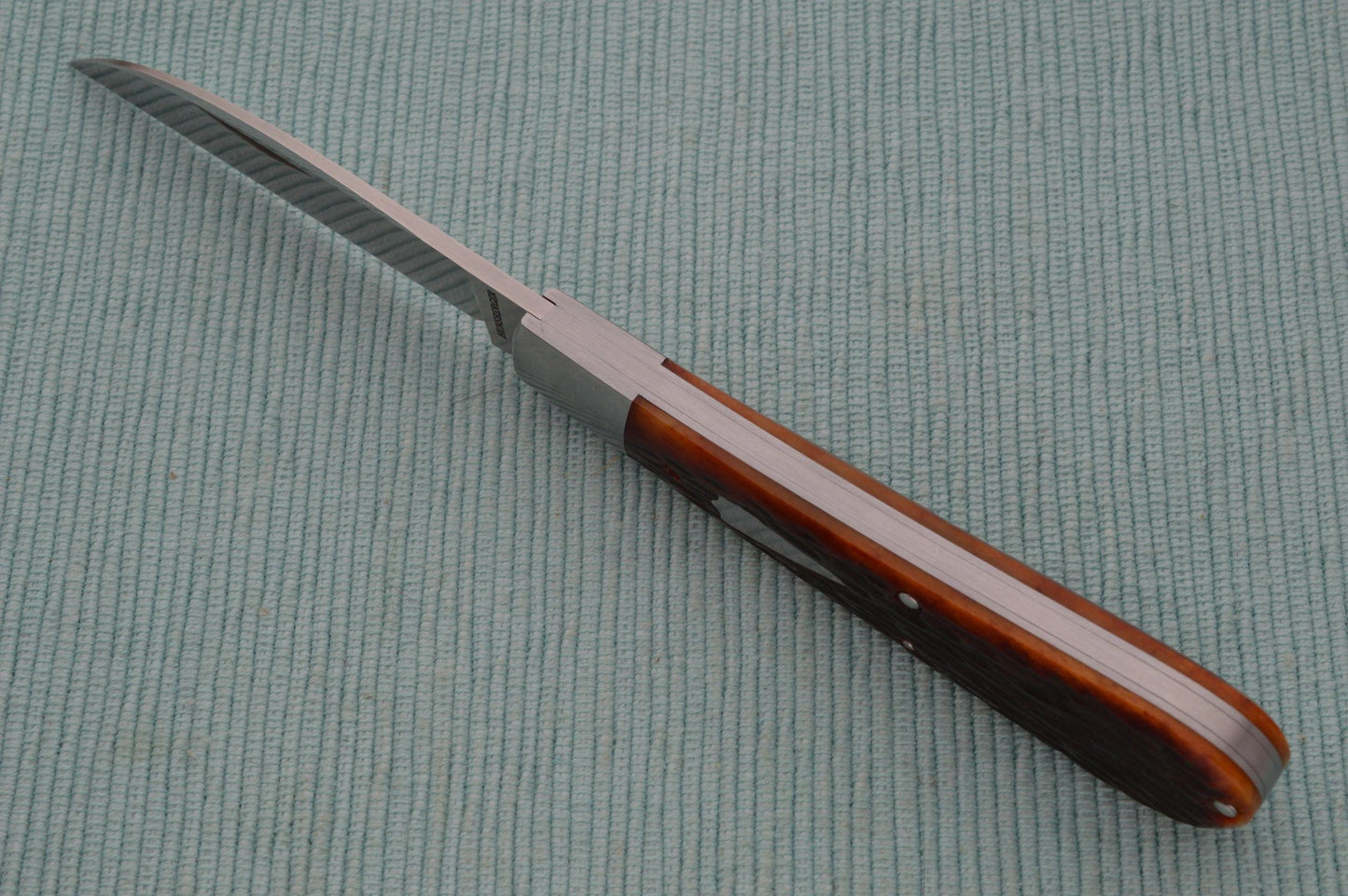 James Hunsberger Jigged Bone SWAYBACK JACK Slip-Joint Folding Knife (SOLD)
