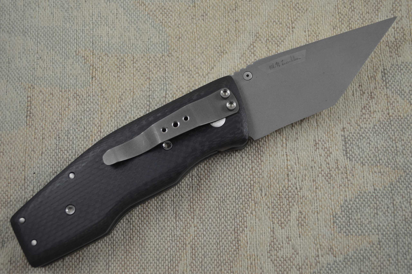 Mike Franklin HAWG Knives "The Big Ugly" Folding Liner Lock Knife (SOLD)