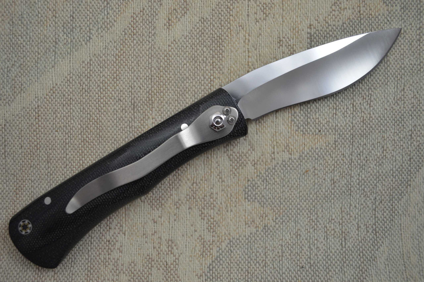 Kevin Hoffman KLH "The Cobra" Friction Folder, Kukri Blade, Pocket Clip (SOLD)