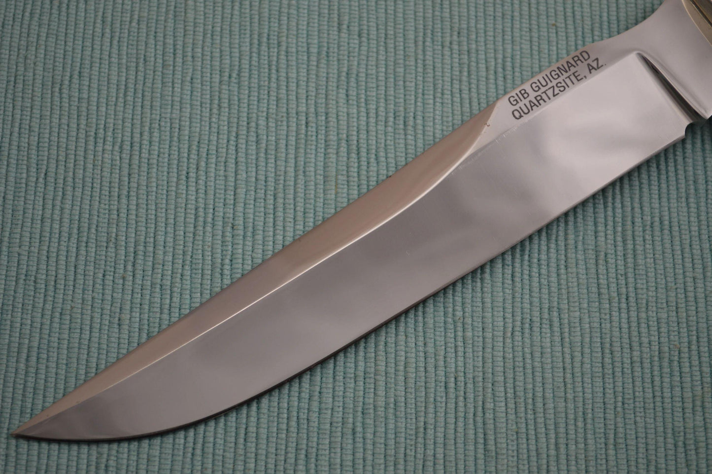 Gib Guignard, Cactus Forge, Stag Handled Bowie and Cowboy Sheath