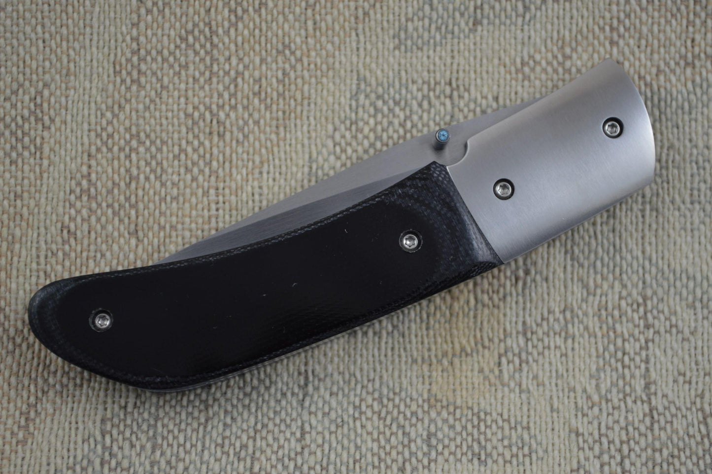 Mike Dilluvio Black G10 Liner-Lock Folder