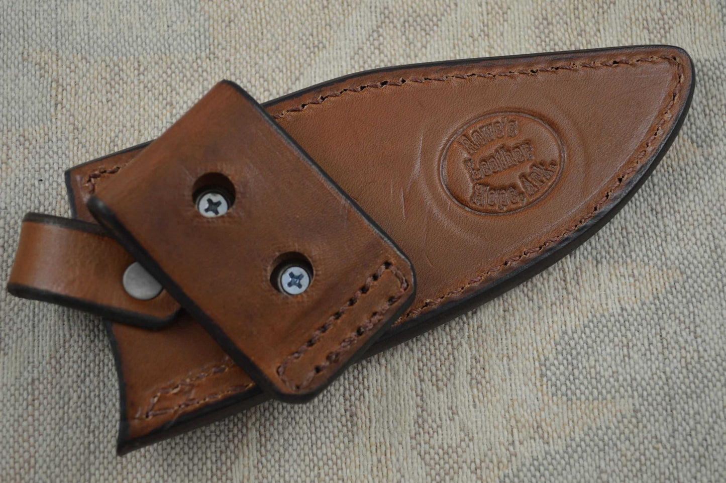 Lin Rhea, M.S. Compact Bowie, Desert Ironwood, Kenny Rowe Sheath (SOLD)