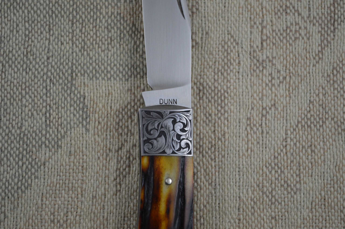 Steve Dunn M.S. Engraved Slip Joint Folder (SOLD)