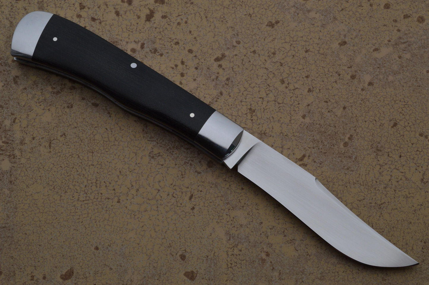 Tim Robertson Single Blade Trapper Slip-Joint Folding Knife (SOLD)