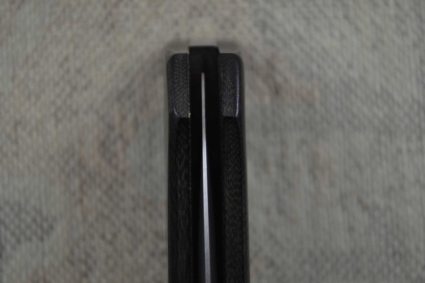 Dick Atkinson Custom Handmade Mother Of Pearl Inlay Lever Lock Back Folder (SOLD)