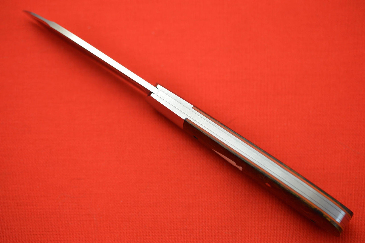 Bobby House Vintage Rag Micarta Zulu Spear, Slip-Joint Folding Knife (SOLD)