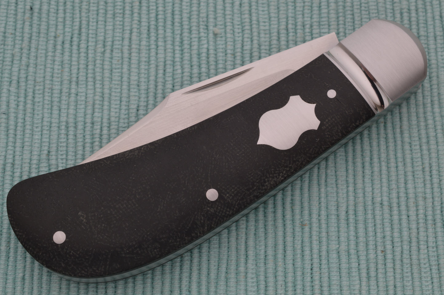 Enrique Peña Lanny's Clip Vintage Westinghouse Black Micarta Slip-Joint Folding Knife