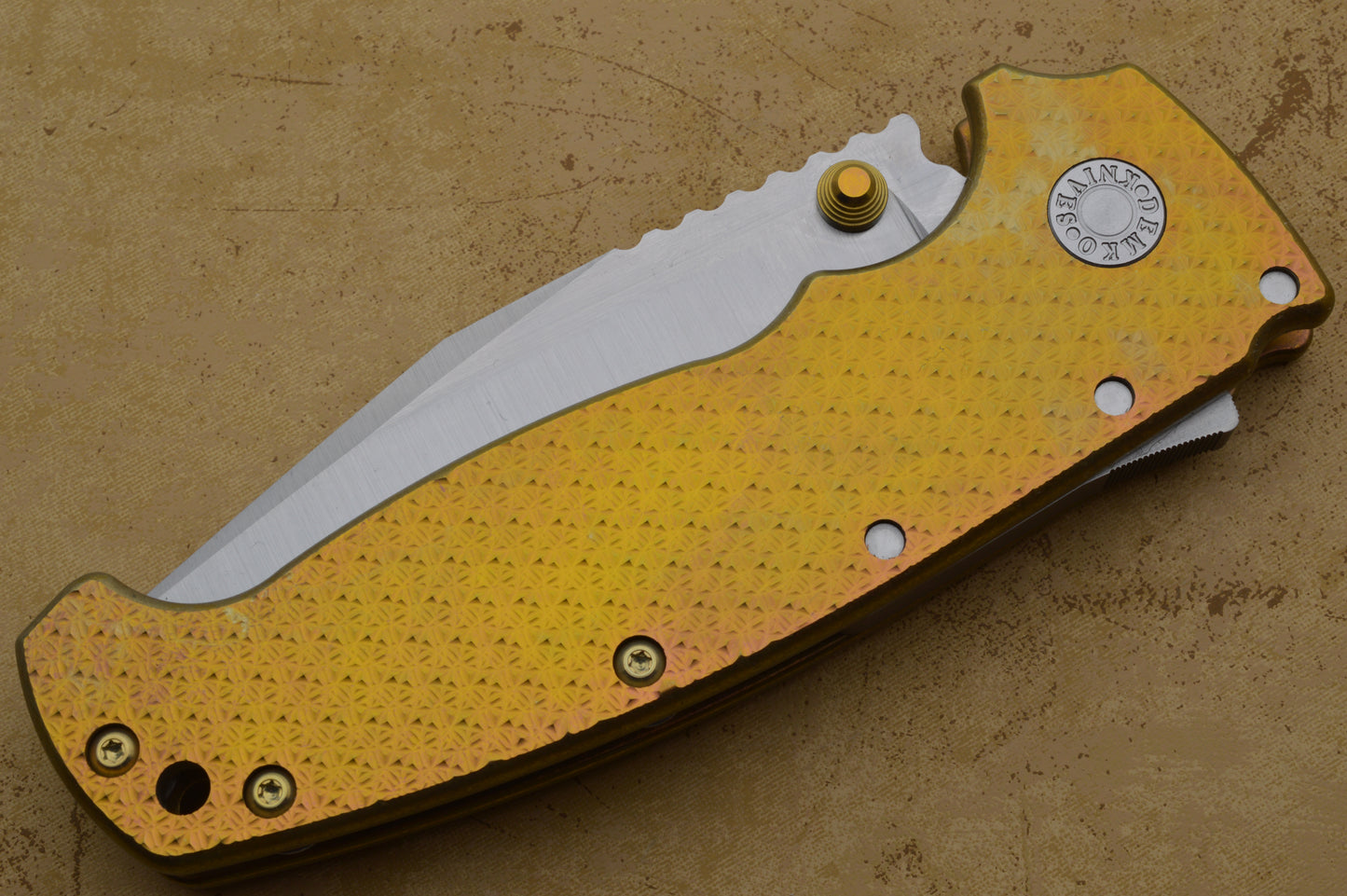 Demko Knives Custom AD20, Hand Ground CPM-3V, Shark-Lock Technology Folding Knife