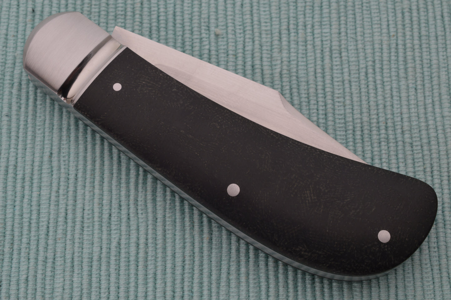 Enrique Peña Lanny's Clip Vintage Westinghouse Black Micarta Slip-Joint Folding Knife