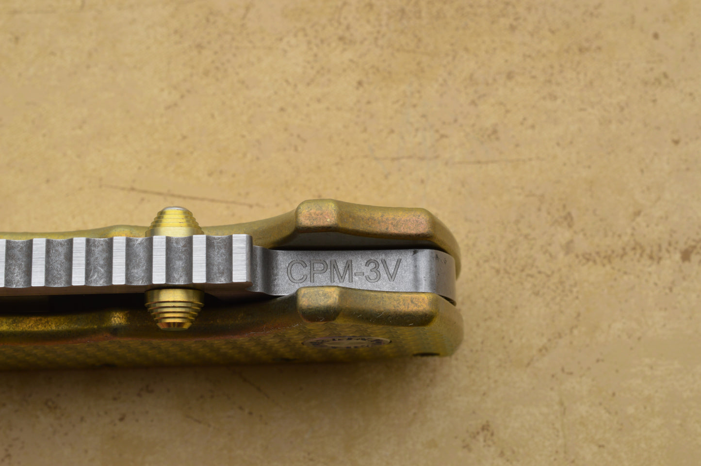 Demko Knives Custom AD20, Hand Ground CPM-3V, Shark-Lock Technology Folding Knife