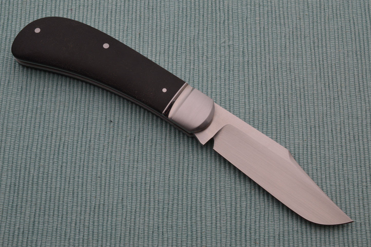 Enrique Peña Lanny's Clip Vintage Westinghouse Black Micarta Slip-Joint Folding Knife