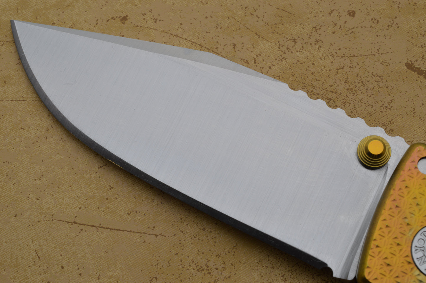 Demko Knives Custom AD20, Hand Ground CPM-3V, Shark-Lock Technology Folding Knife