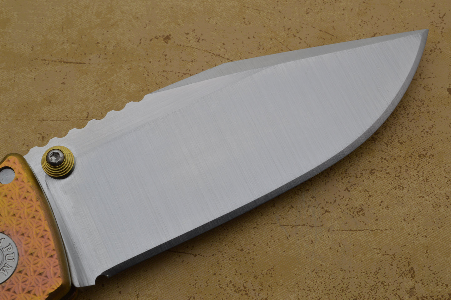 Demko Knives Custom AD20, Hand Ground CPM-3V, Shark-Lock Technology Folding Knife