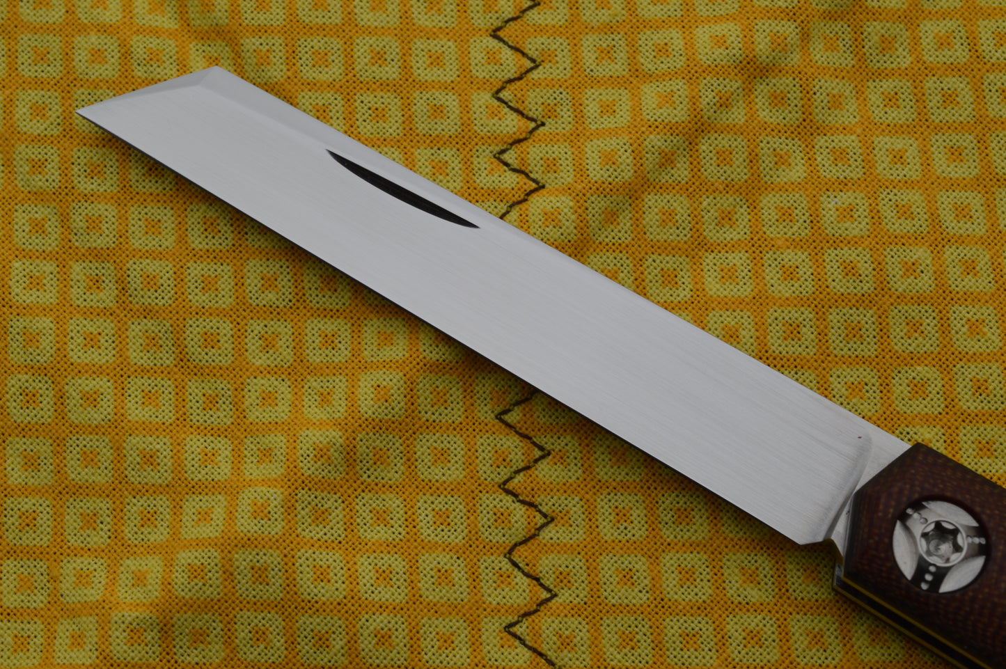 ESNYX Custom STINGRAY Vintage G3 Micarta Slip-Joint Folding Knife