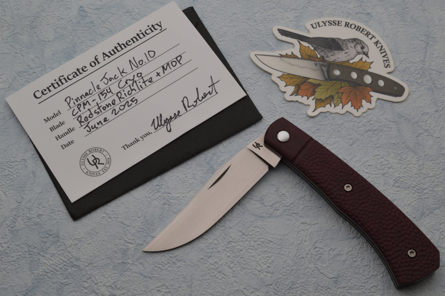 Ulysse Robert Small Pinnacle Jack No. 10 Slip-Joint Folding Knife (SOLD)