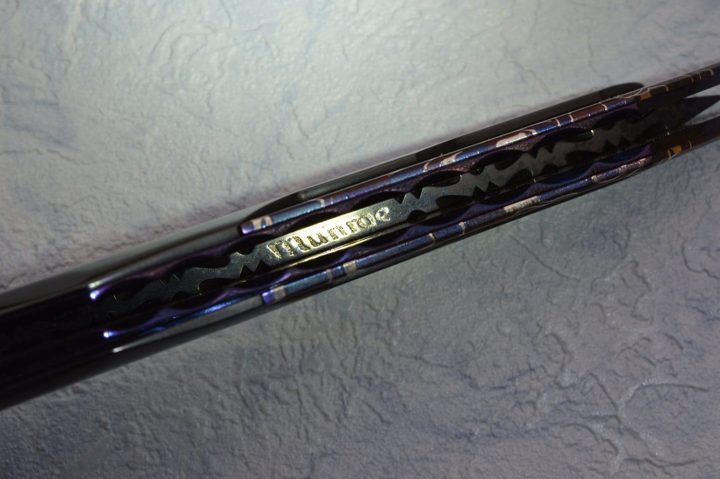 Deryk D.C. Munroe Sole Authorship PTERODACTYL Custom Art Knife, Liner-Lock Folder (SOLD)