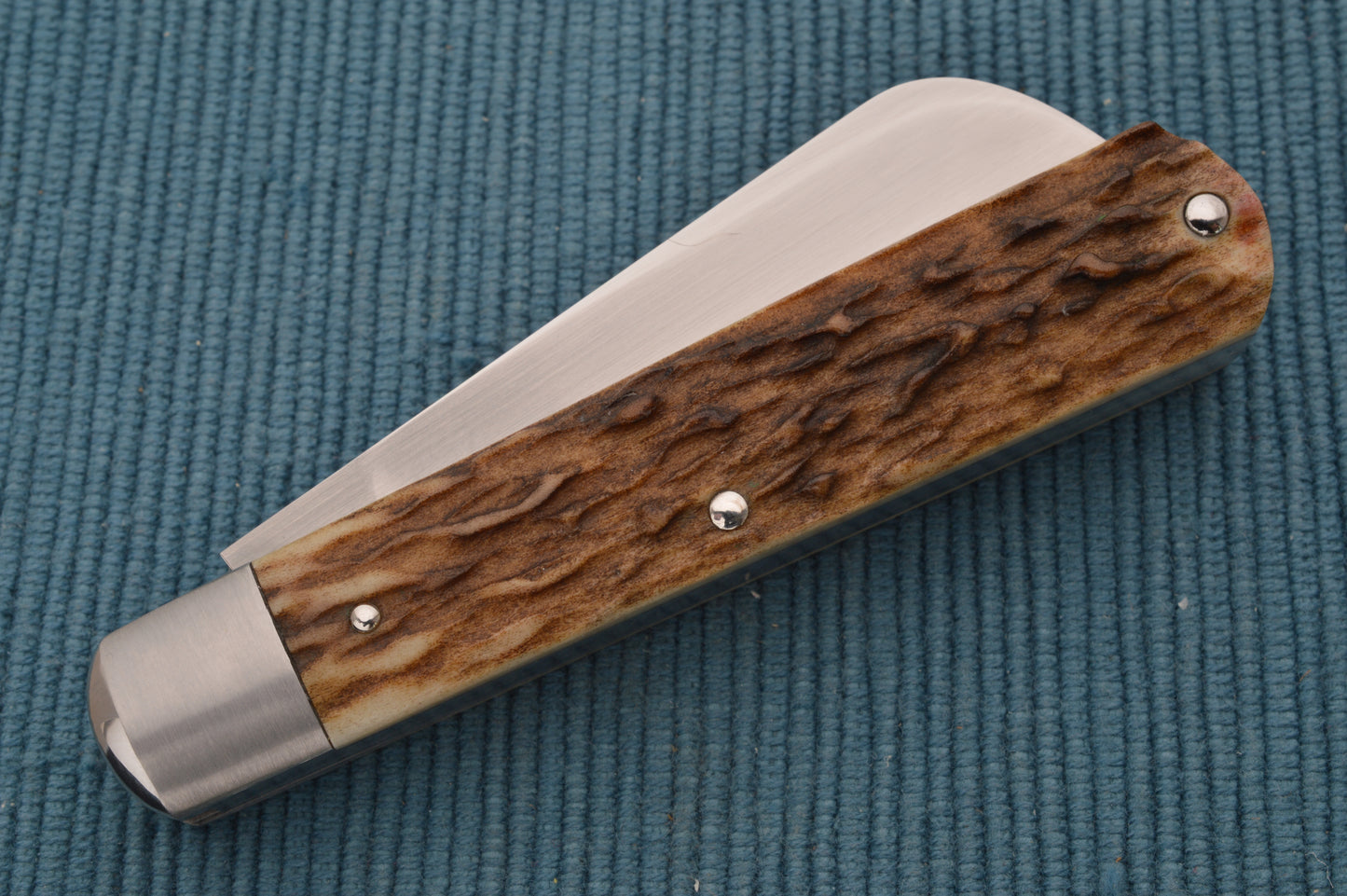 David Kramp 2-Blade FORAGER JACK European Red Stag Slip-Joint Folding Knife (SOLD)