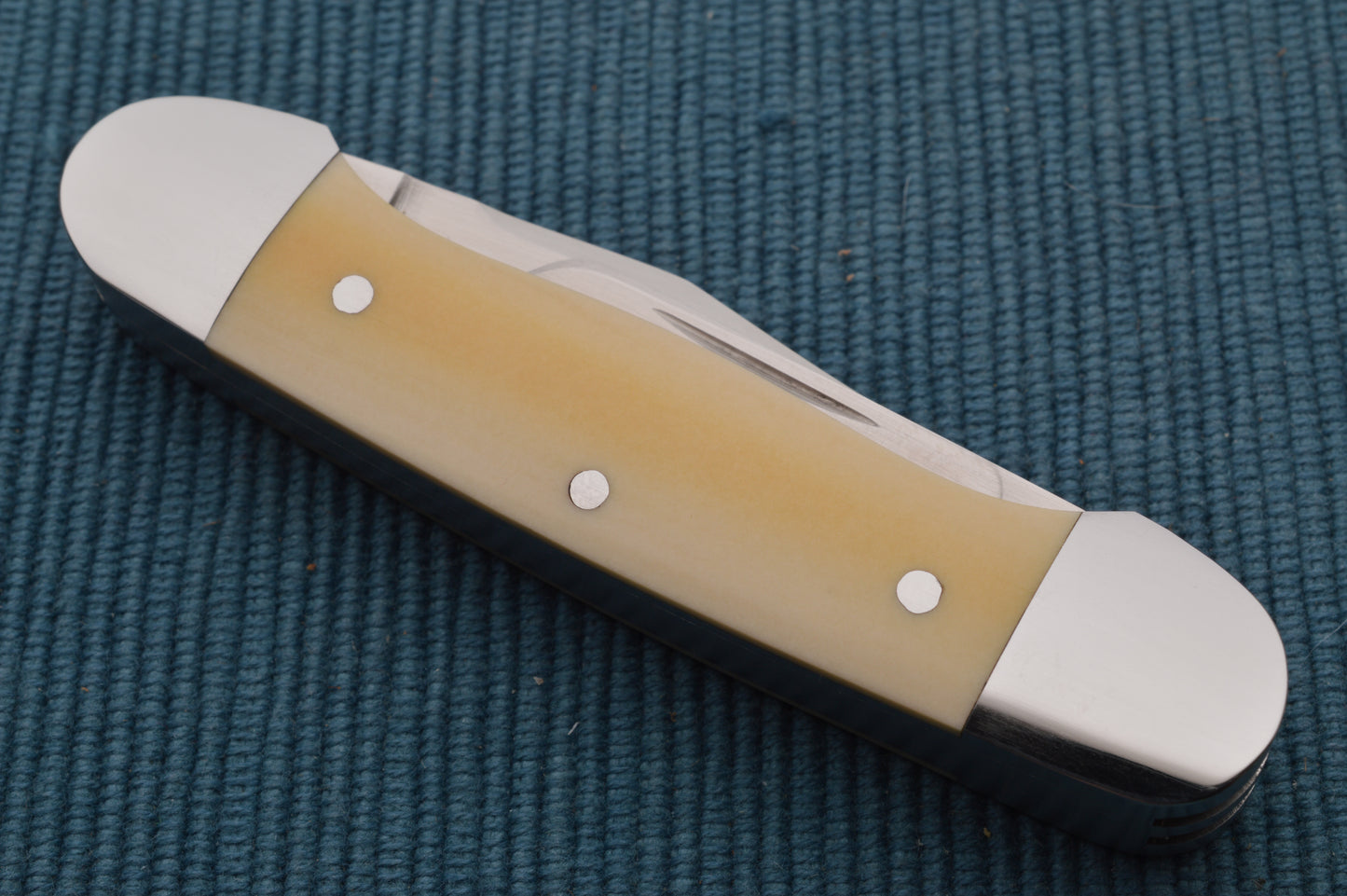 Bill Ruple Vintage Westinghouse Micarta 3-Blade Split-Back Canoe Whittler