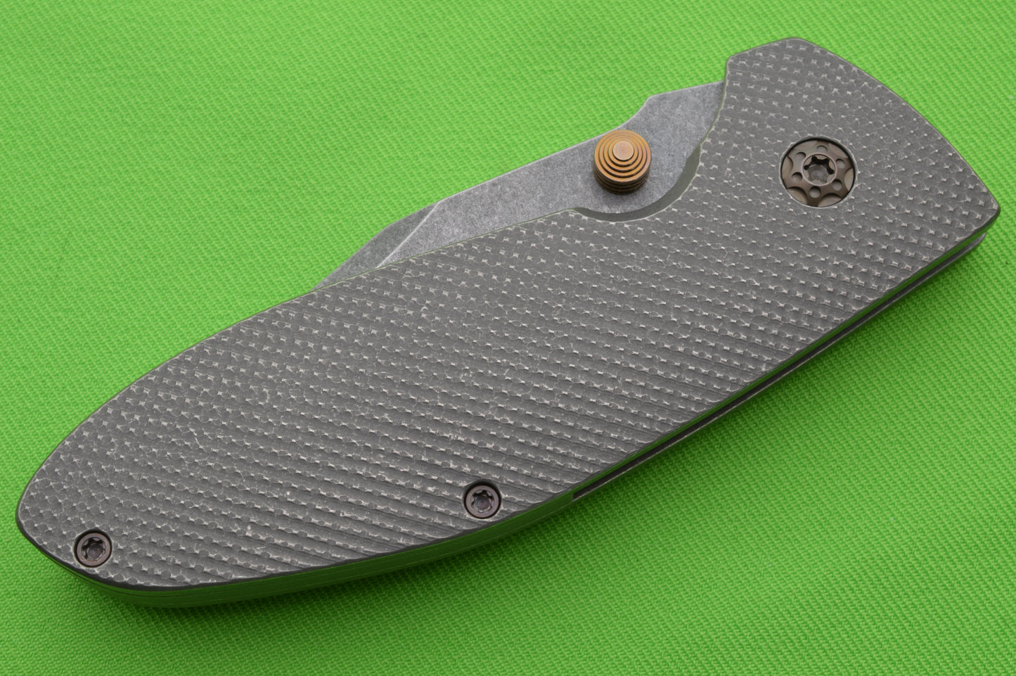 Tom Krein ALPHA Clip Point Full Titanium Frame-Lock Signature Series, Lucky #13! (SOLD)