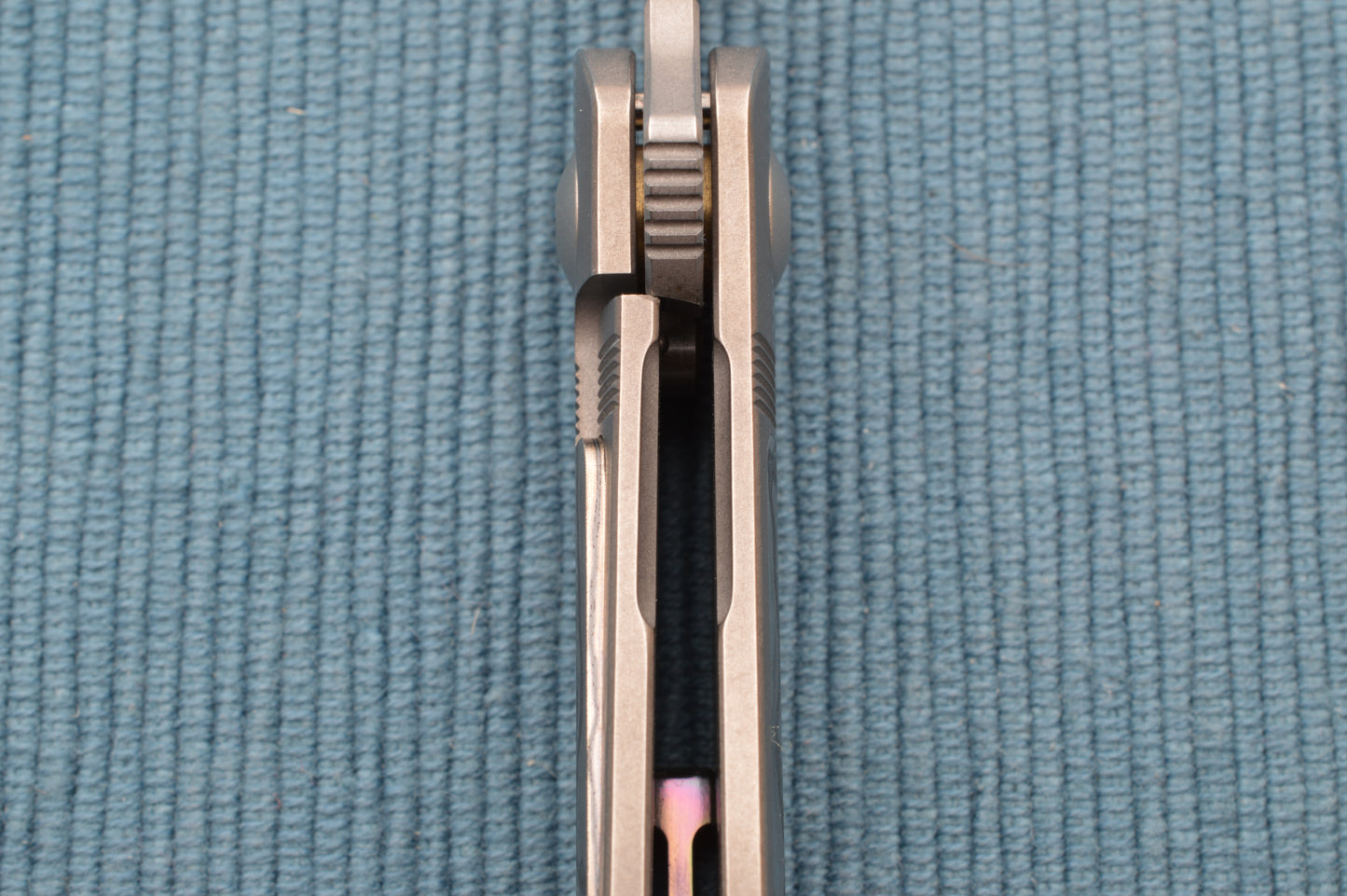 Richard Rogers WHARNCLIFFE, Black Timascus Inlays, Zirconium Backspacer (SOLD)