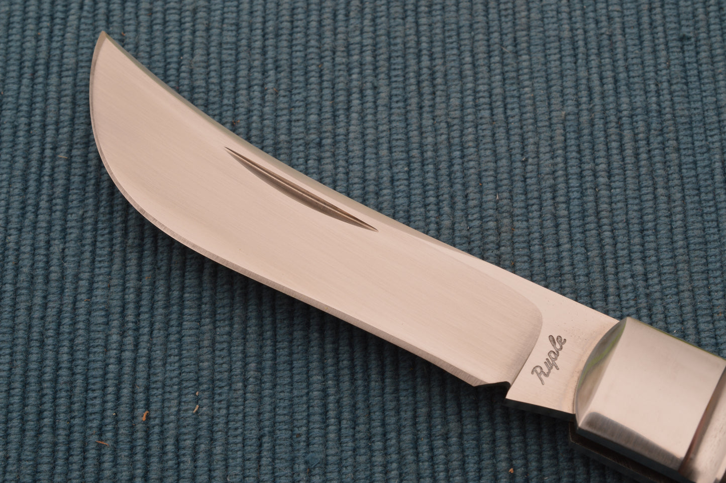 Bill Ruple Pleasanton Persian Hand Jigged Micarta, Slip-Joint Folding Knife