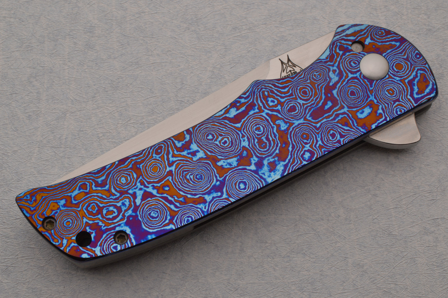 Walter Randolph (W.R. Bladeworks) Early Mini Chaos Frame-Lock Flipper Knife (IKBS)