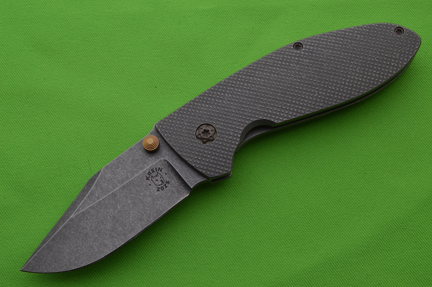 Tom Krein ALPHA Clip Point Full Titanium Frame-Lock Signature Series, Lucky #13! (SOLD)