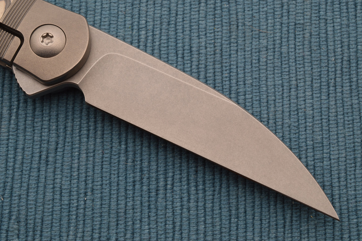 Richard Rogers WHARNCLIFFE, Black Timascus Inlays, Zirconium Backspacer (SOLD)