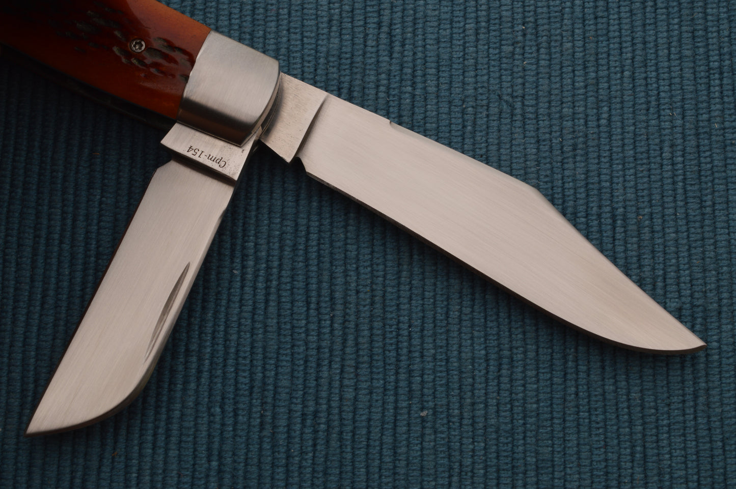 Mike Rothman 3-Blade Medium Stockman Slip-Joint Folding Knife