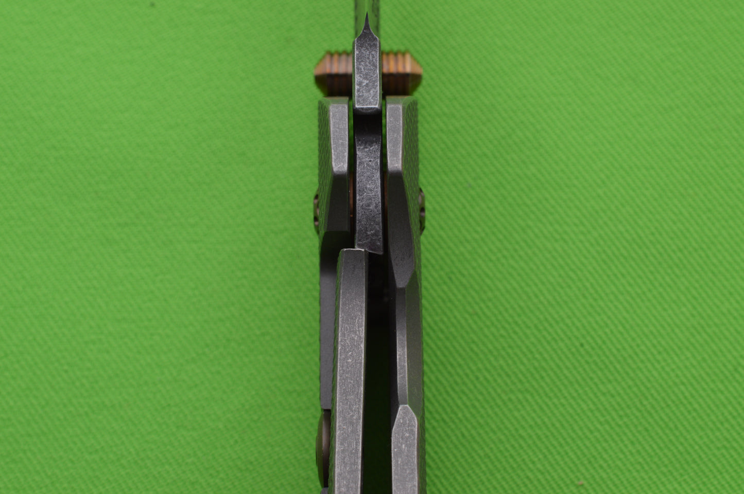 Tom Krein ALPHA Clip Point Full Titanium Frame-Lock Signature Series, Lucky #13! (SOLD)