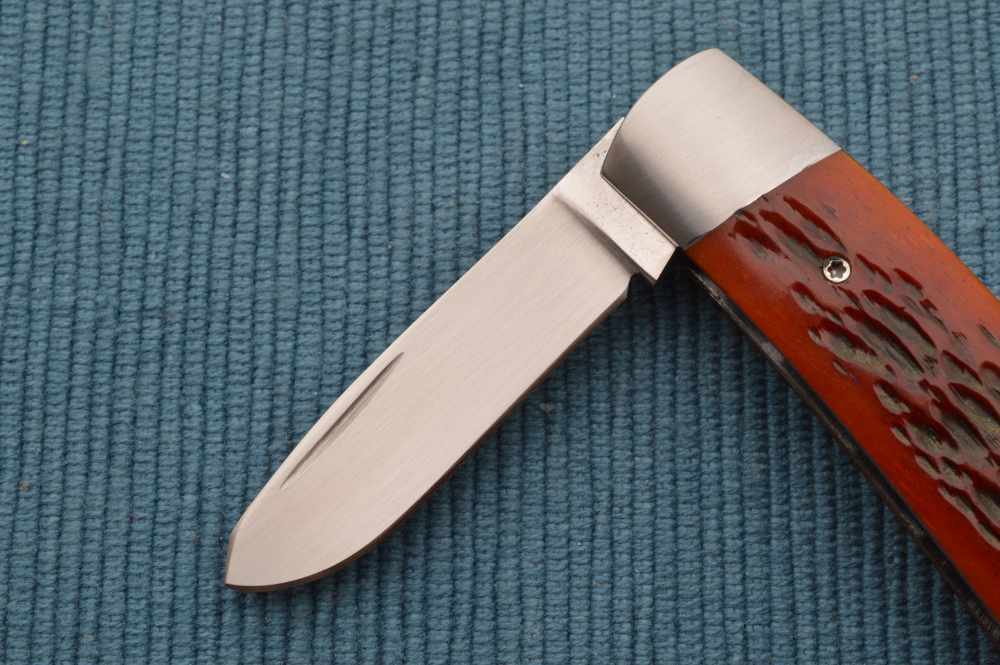 Mike Rothman 3-Blade Medium Stockman Slip-Joint Folding Knife