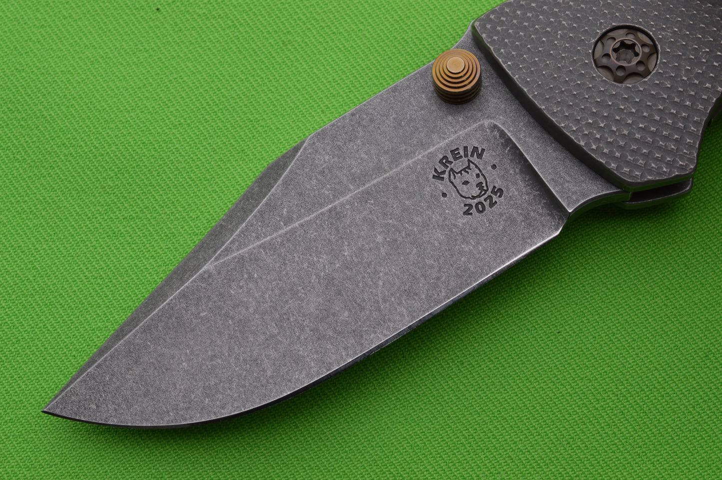 Tom Krein ALPHA Clip Point Full Titanium Frame-Lock Signature Series, Lucky #13! (SOLD)