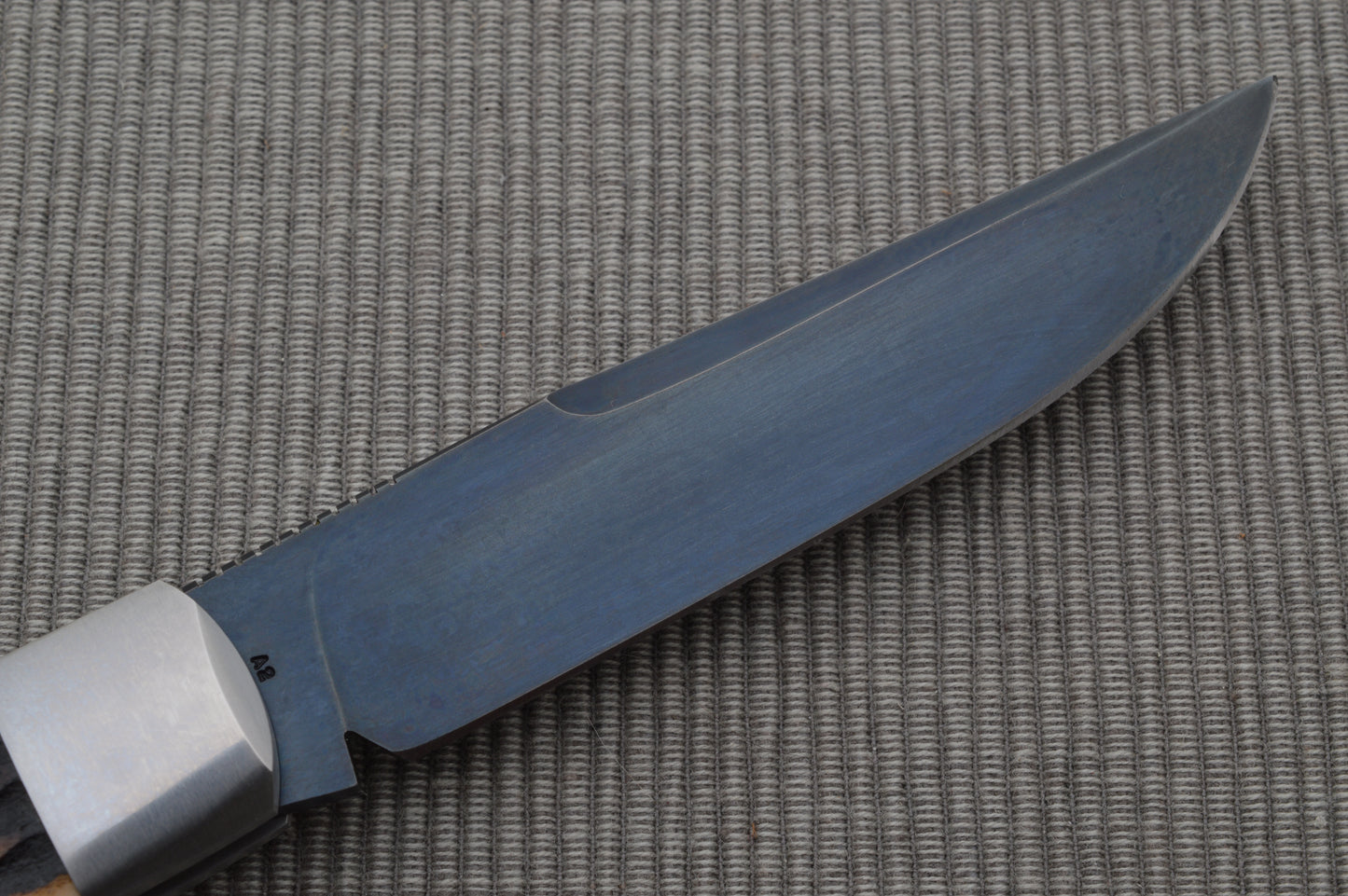 Tom Ploppert F1 Pro, Premium Stag, A2 Steel Blade, Lock-Back Folding Knife