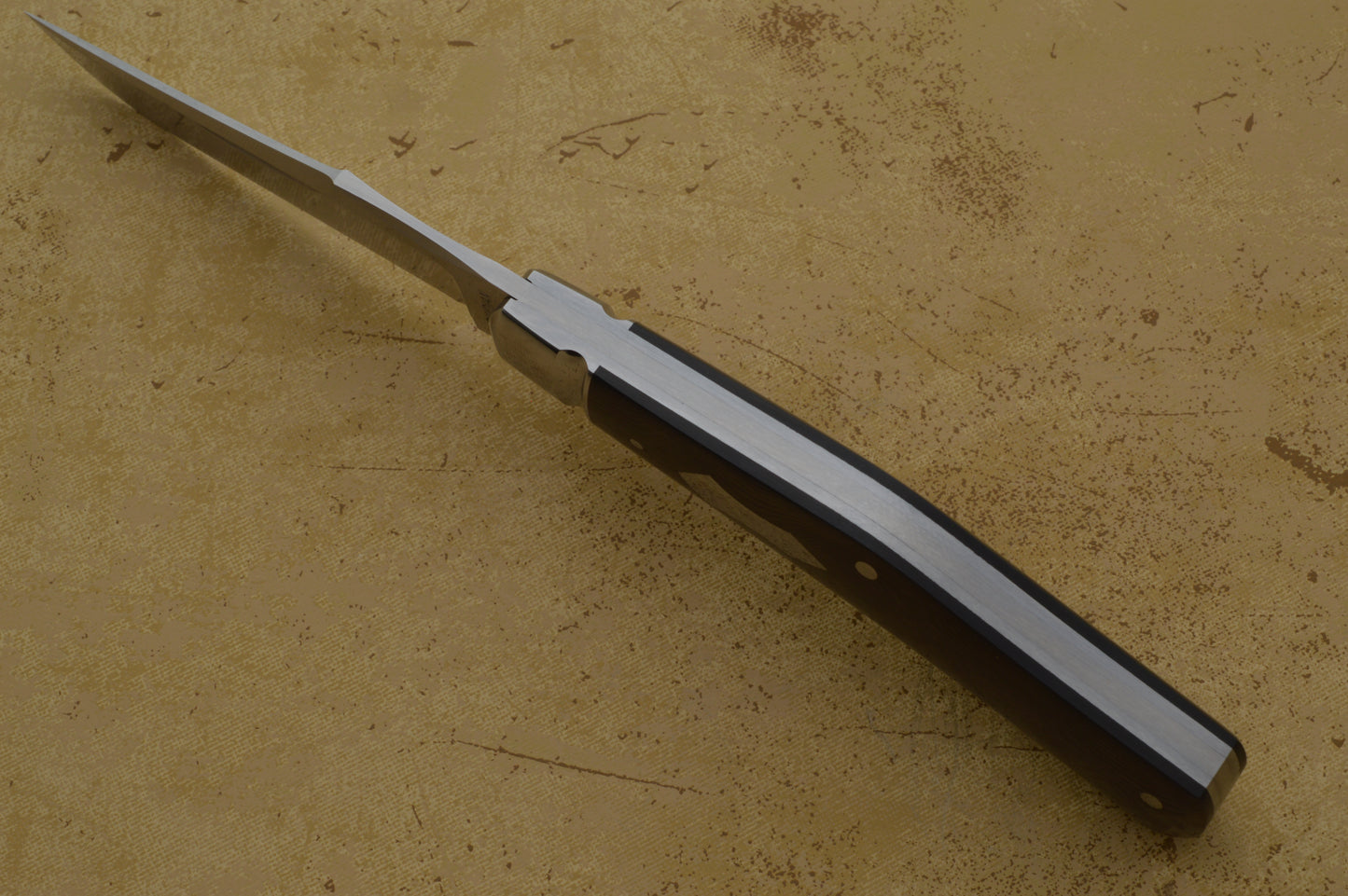 Rhidian Gatrill Rogue Wave Trapper, Fat Carbon Slip-Joint Folding Knife (SOLD)