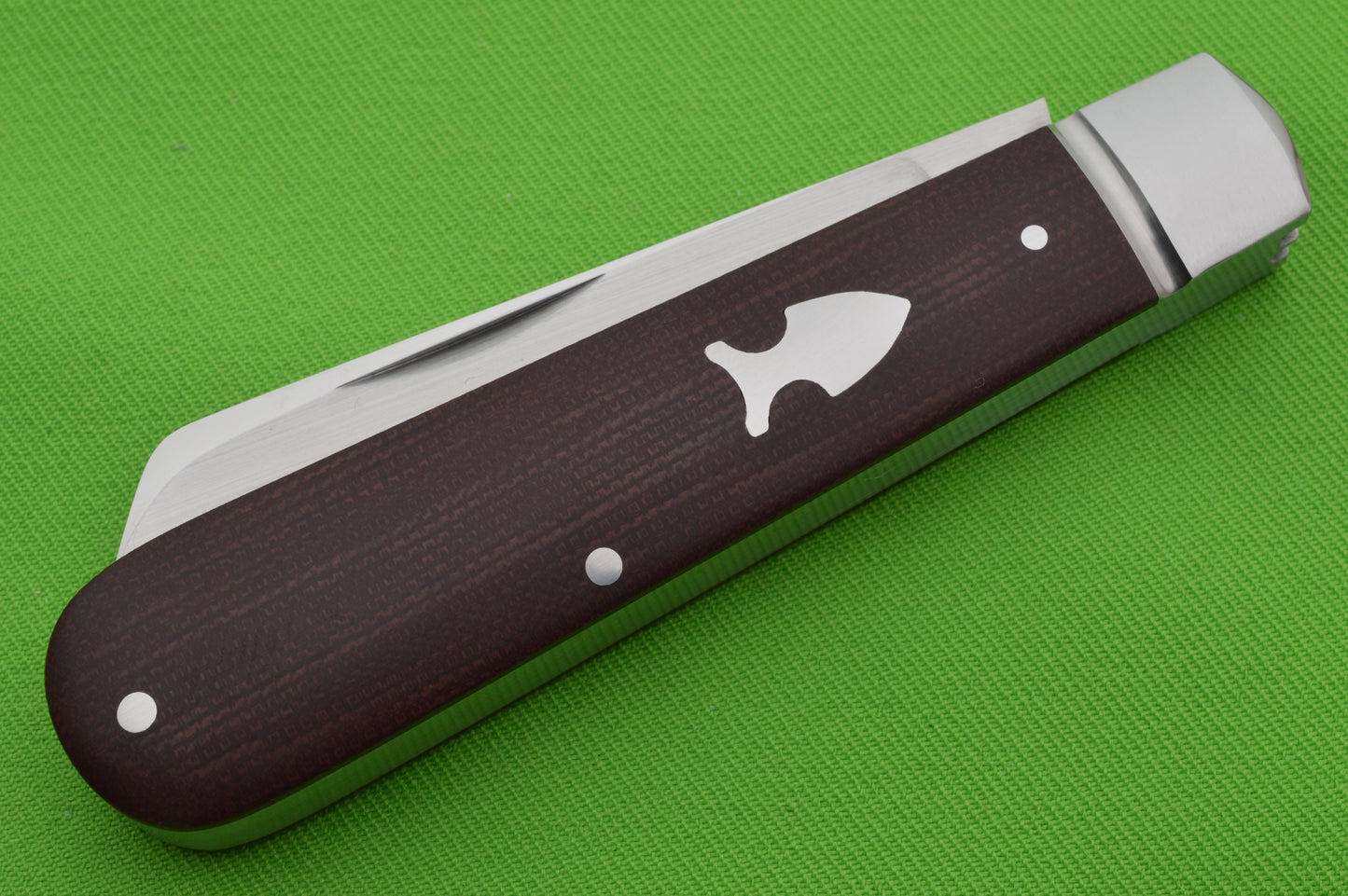 Mike Moran Regular Straight Jack Caplifter Slip-Joint Folding Knife, Sheepsfoot + Bottle Opener (SOLD)